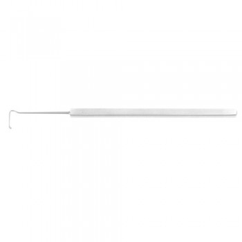 Helveston Muscle Hook Fig. 3 Stainless Steel, 13 cm - 5" Tip Length 12 mm